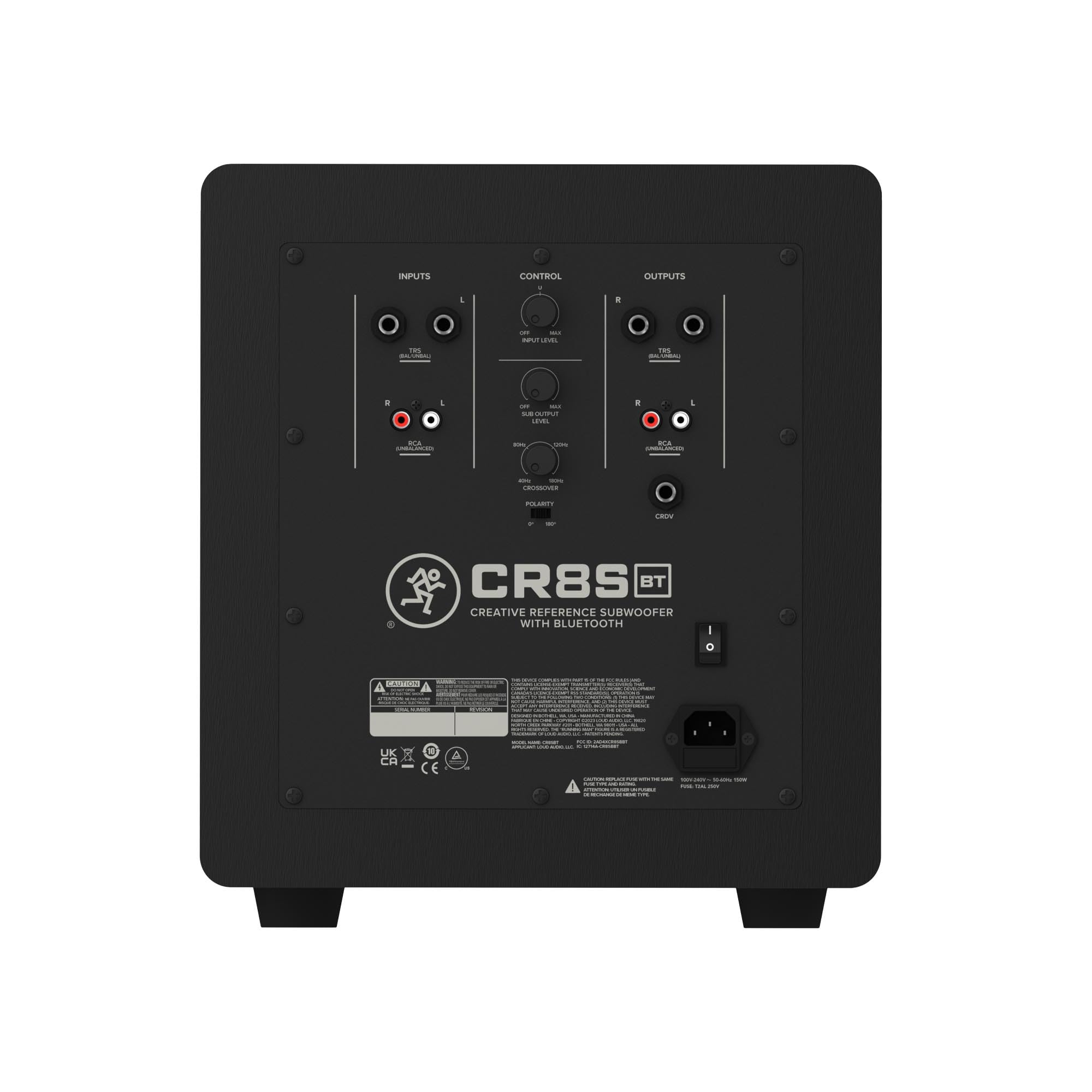 Foto 4 pulgar | Subwoofer Mackie Cr8sbt Con Bluetooth De 8 Pulgadas - Venta Internacional.