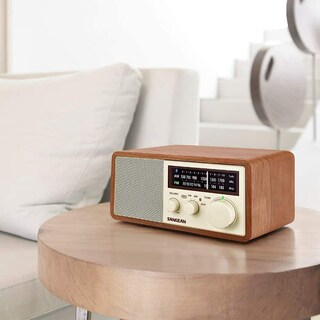 Foto 4 | Radio Sangean Wr-16 Am/fm - Armario De Madera Con Bluetooth, Color Marrón - Venta Internacional.