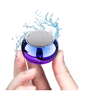 Foto 5 | Mini Altavoz Portátil Inalámbrico Bajo Tws Bluetooth Altavoz Azul