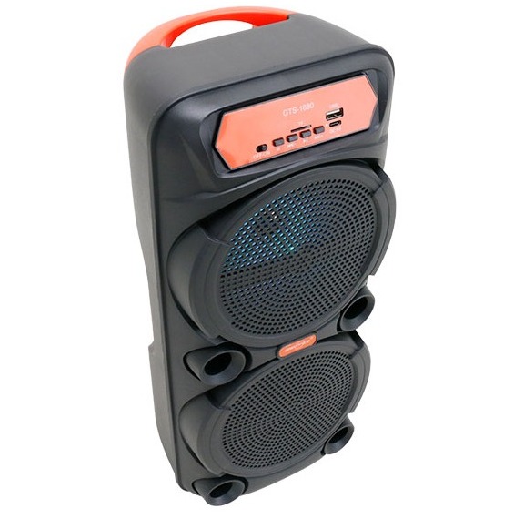 Foto 3 | Bocina Bluetooth Y Luz Led Con Micrófono Inalámbrico De 6*2 Pulgadas