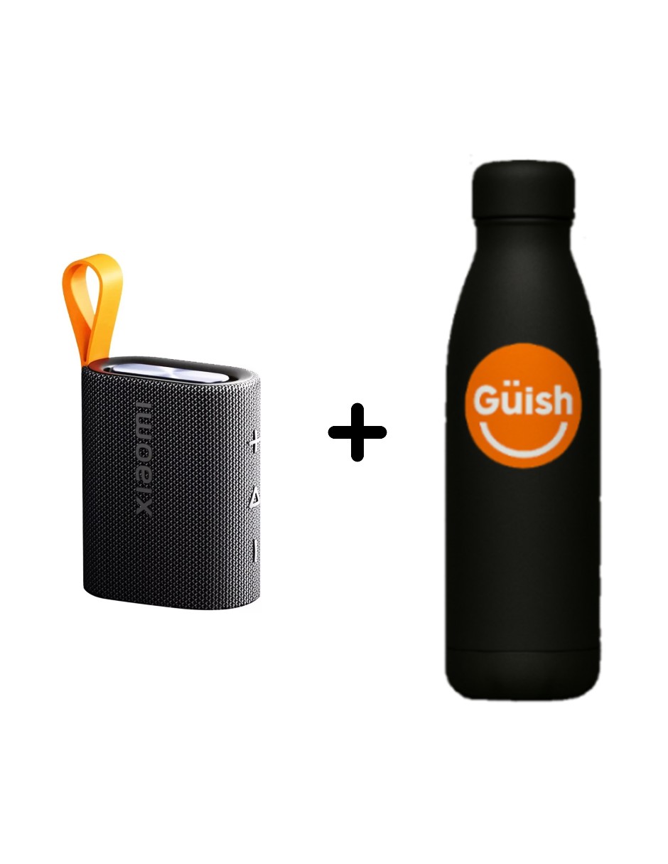 Bocina Xiaomi Sound Pocket + Termo Güish