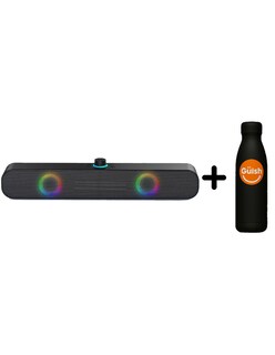 Foto 1 | Bocina Bluetooth Speaker + Termo Güish