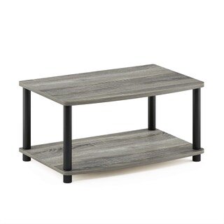 Foto 4 | Soporte Para Impresora Furinno Turn-n-tube De 2 Niveles, Roble Francés, Gris Y Negro - Venta Internacional.