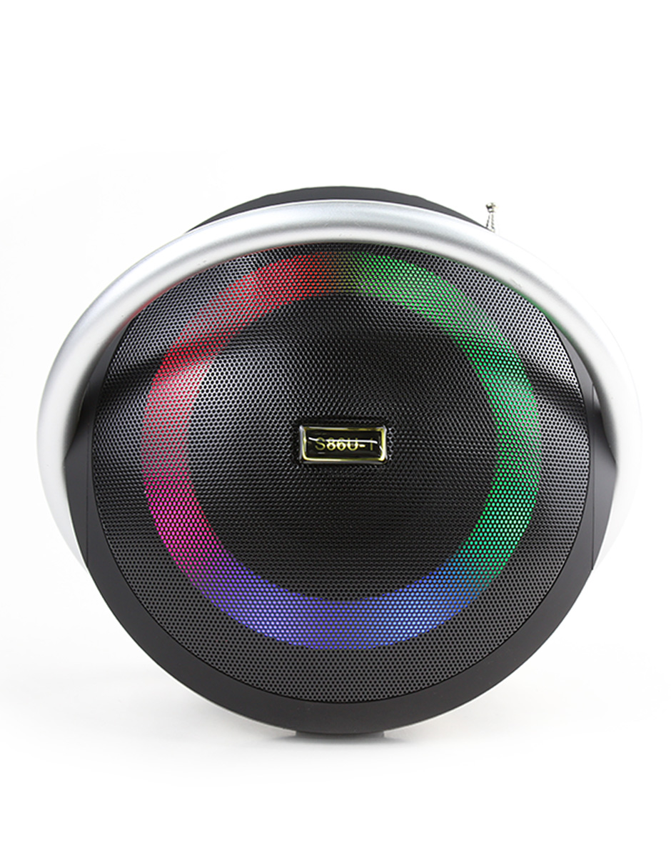 Audio - Bocina Bluetooth Solar Portátil Con Luz Led Bocina Bluetooth Solar Portátil Con Luz Led – Ideal Para