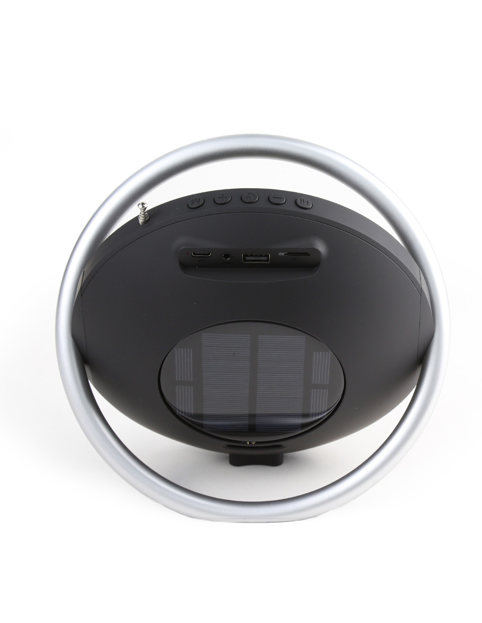 Foto 4 | Audio - Bocina Bluetooth Solar Portátil Con Luz Led Bocina Bluetooth Solar Portátil Con Luz Led – Ideal Para