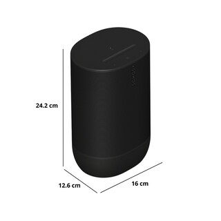 Foto 3 | Altavoz Bluetooth Portátil Inalámbrico Sonos Move 2 Negro - Venta Internacional.
