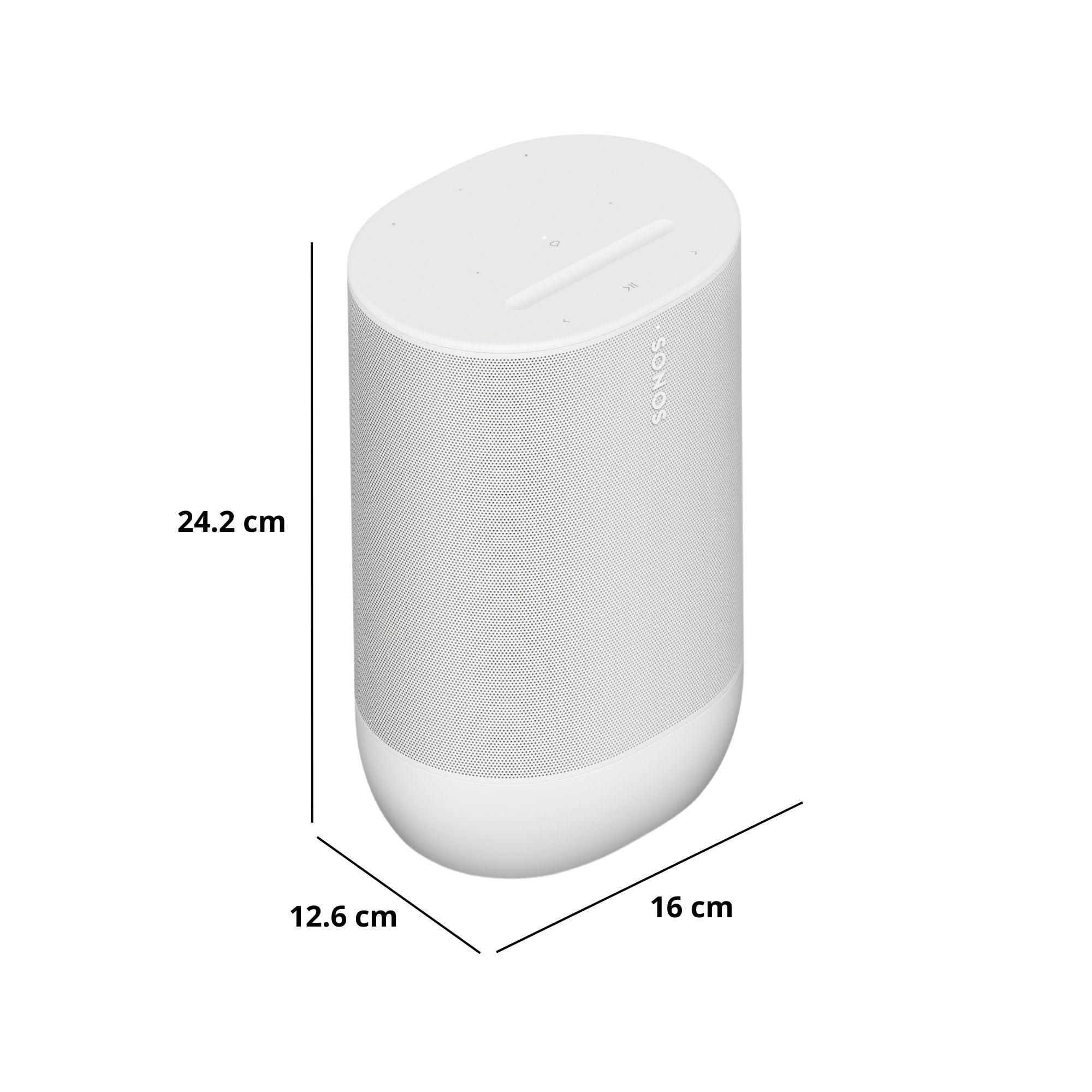 Foto 4 pulgar | Altavoz Bluetooth Portátil Inalámbrico Sonos Move 2 White - Venta Internacional.