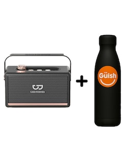Foto 1 | Mini Bocina Portátil Bluetooth + Gratis Termo Güish Regalo