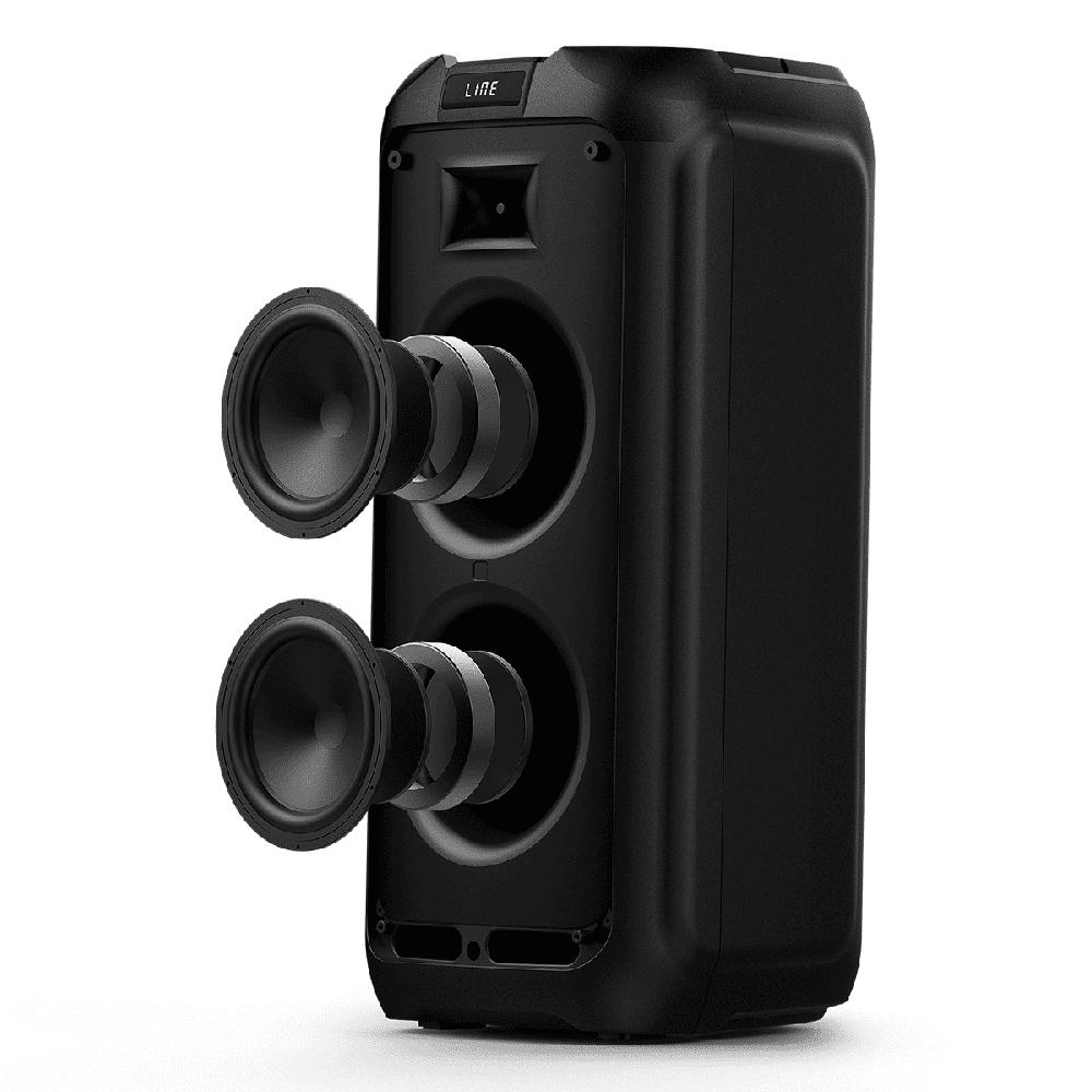 Foto 4 pulgar | Bocina Philips Party Speaker Bluetooth Con Efectos De Luz Para Fiesta Y Entradas De Micrófono
