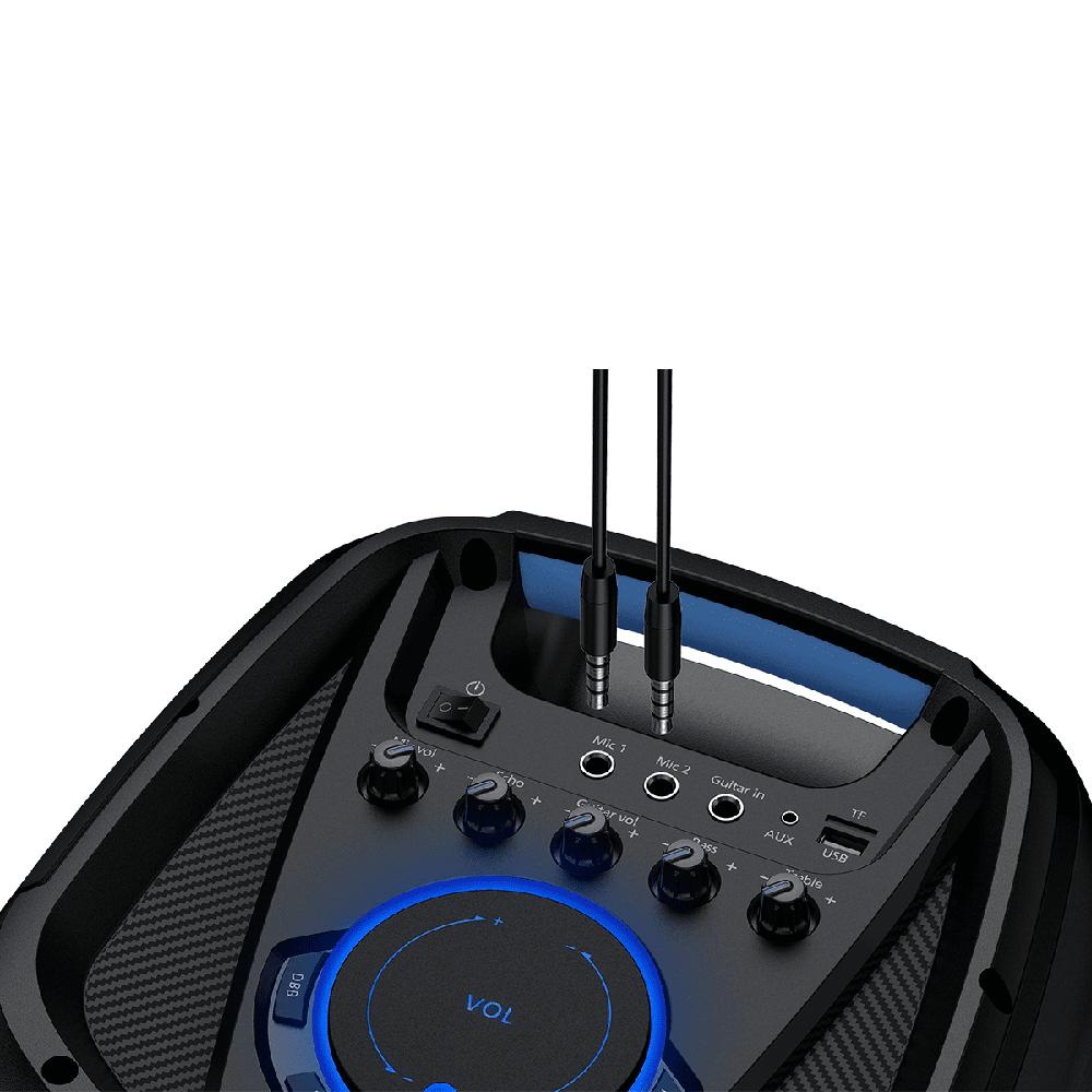 Foto 5 pulgar | Bocina Philips Party Speaker Bluetooth Con Efectos De Luz Para Fiesta Y Entradas De Micrófono