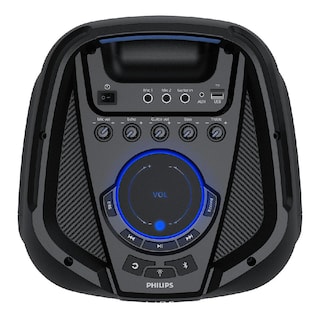 Foto 5 | Bocina Philips Party Speaker Bluetooth Con Efectos De Luz Para Fiesta Y Entradas De Micrófono
