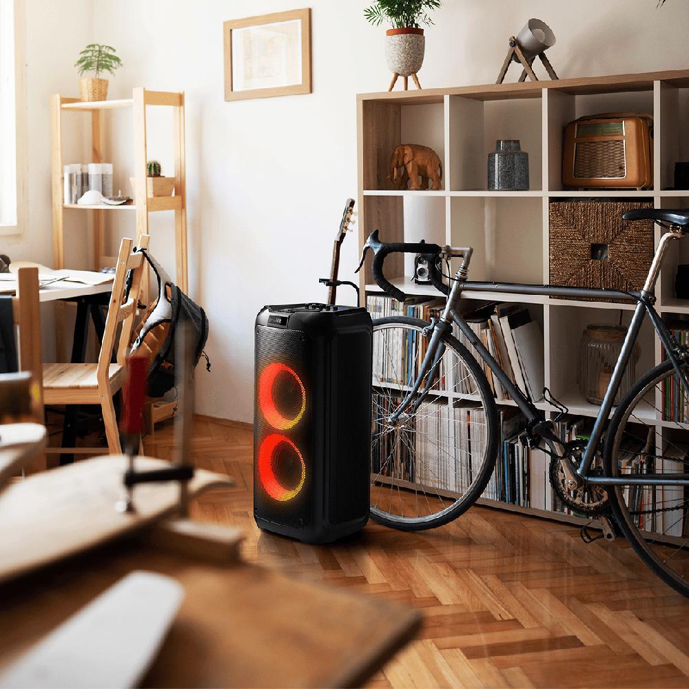 Foto 6 | Bocina Philips Party Speaker Bluetooth Con Efectos De Luz Para Fiesta Y Entradas De Micrófono