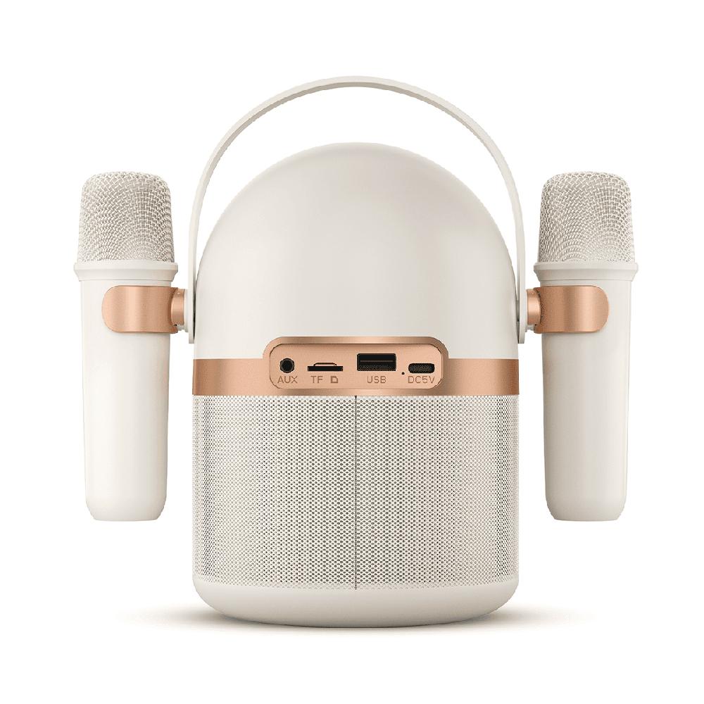 Foto 4 pulgar | Bocina Philips Wireless Portátil Speaker Bluetooth Con 2 Micrófonos Para Karaoke Y 6 Efectos Vocales
