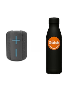 Foto 1 | Moreka Bocina Bluetooth Gris + Gratis Termo Güish De Regalo