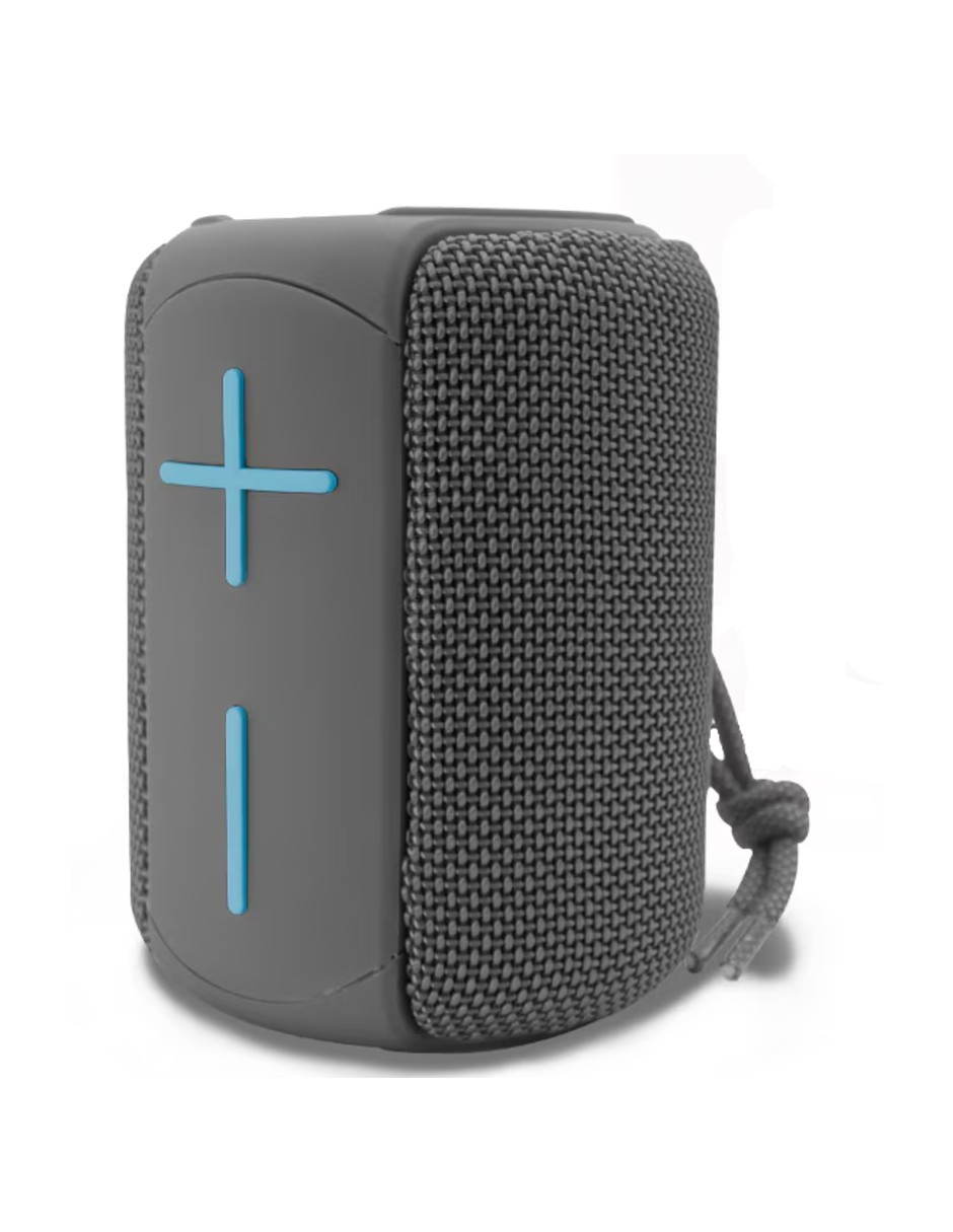 Foto 5 pulgar | Moreka Bocina Bluetooth Gris + Gratis Termo Güish De Regalo