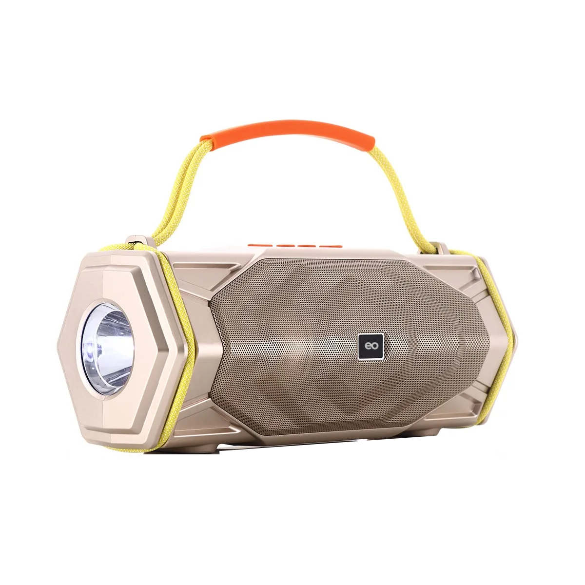 Foto 1 | Bocina Solar, Lámpara15w, Bluetooth, Fm Radio, Altavoz Eo Safe Imports Esi-19109 Dorado