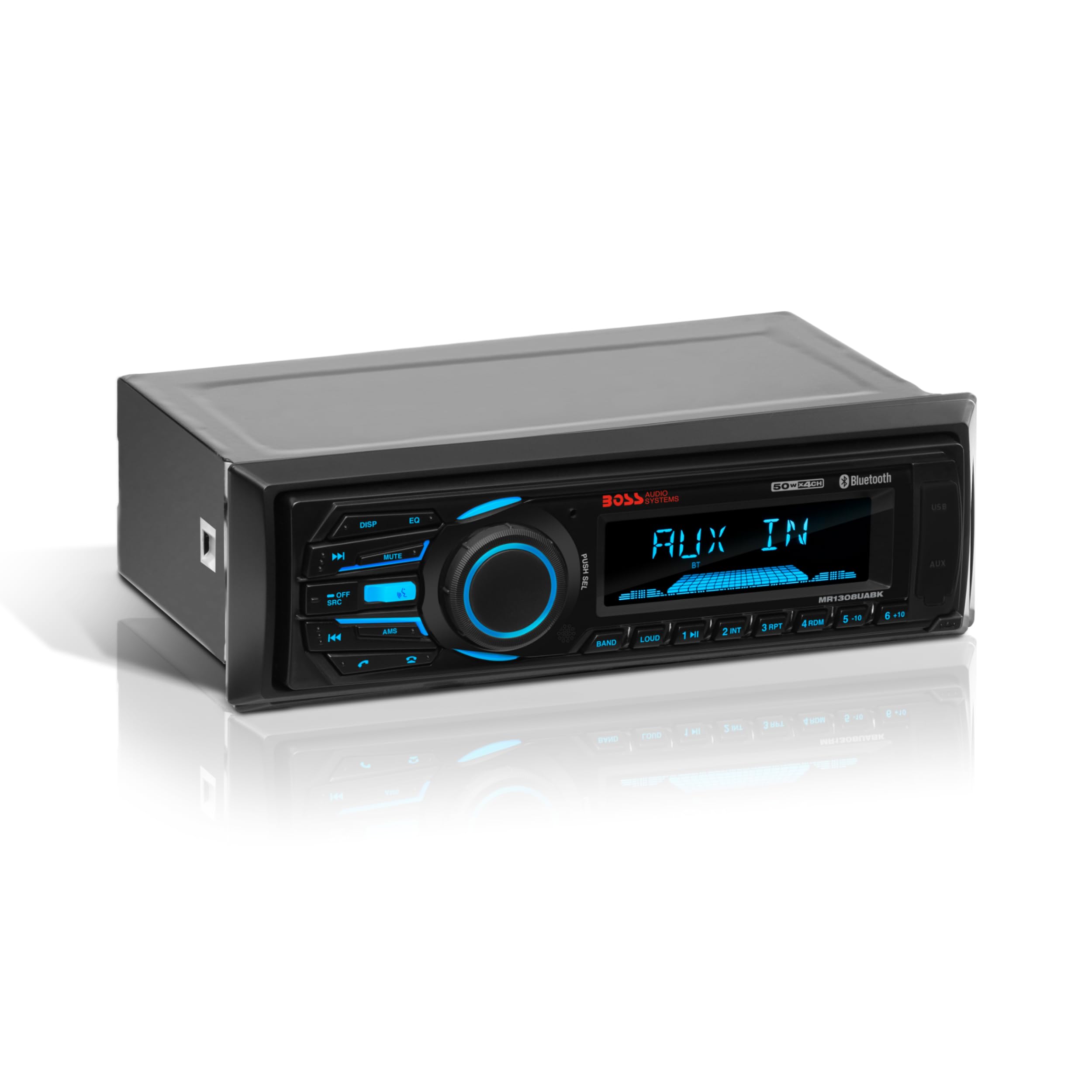 Foto 2 pulgar | Sistemas De Audio Estéreo Boss Para Barcos Marinos Mr1308uabk Bluetooth - Venta Internacional.
