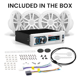 Foto 4 | Altavoces Y Estéreo Para Barcos Marinos Boss Audio Mck632wb.64 De 6.5 Pulgadas - Venta Internacional.