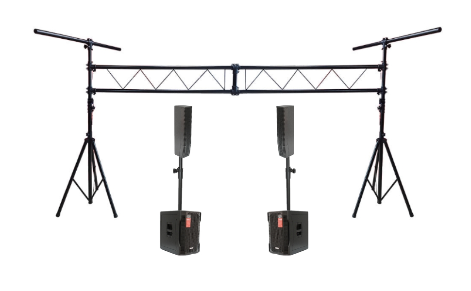 Foto 2 pulgar | Stand Para Luces Mas Sistema Lineal De Audio Profesional 12'' Ma-stand+pro12