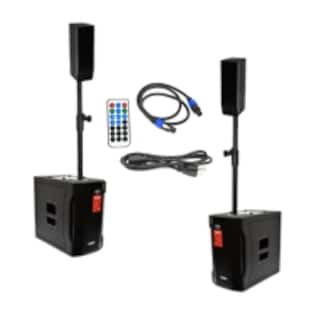 Foto 4 | Stand Para Luces Mas Sistema Lineal De Audio Profesional 12'' Ma-stand+pro12