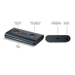 Foto 3 | Bocina Inteligente Amazon Alexa Smart Negro y Enchufe Inteligente
