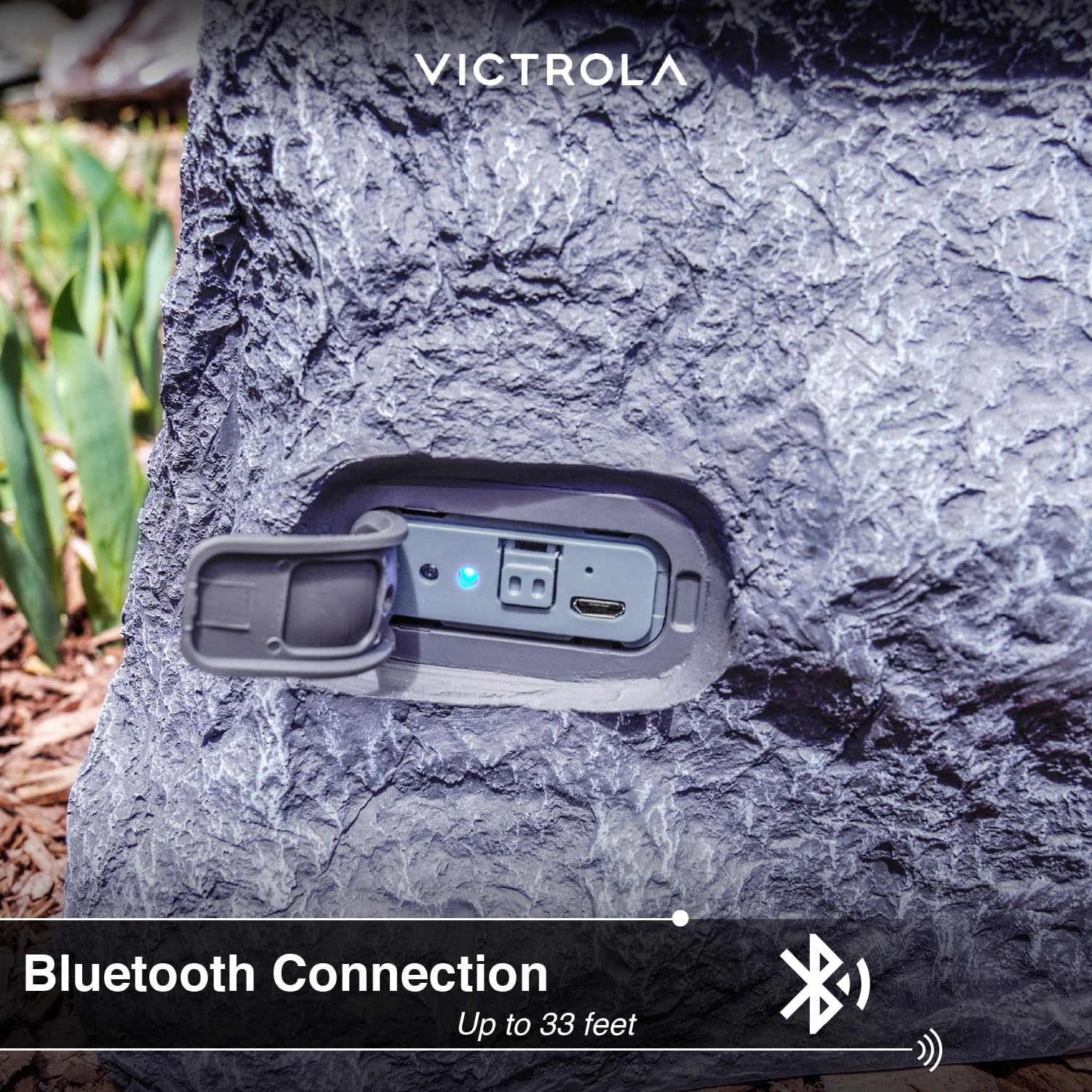 Foto 5 pulgar | Par De Altavoces Outdoor Rock Wireless Bluetooth Victrola - Venta Internacional.