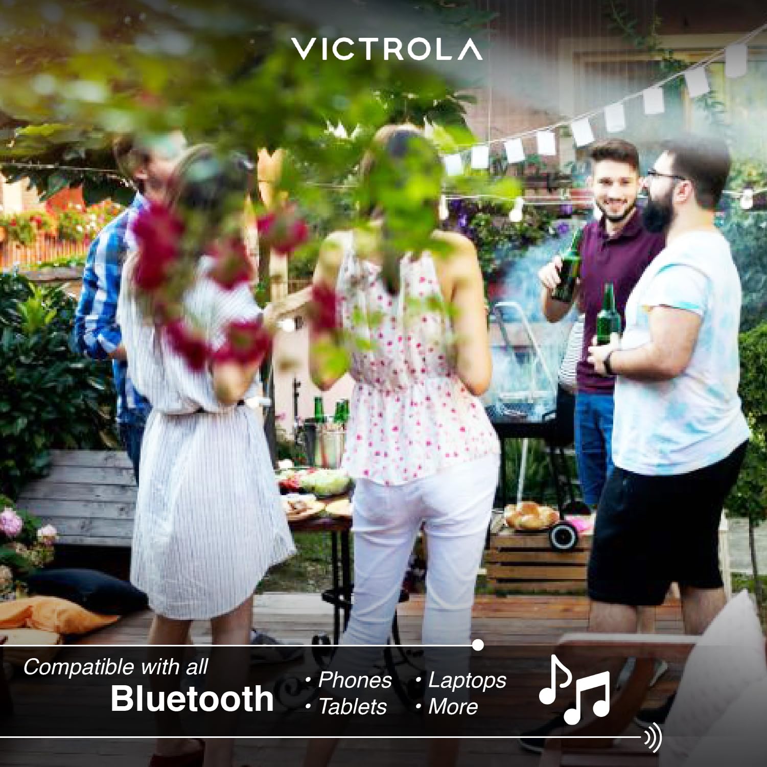 Foto 6 | Par De Altavoces Outdoor Rock Wireless Bluetooth Victrola - Venta Internacional.