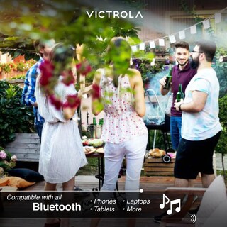 Foto 6 | Par De Altavoces Outdoor Rock Wireless Bluetooth Victrola - Venta Internacional.
