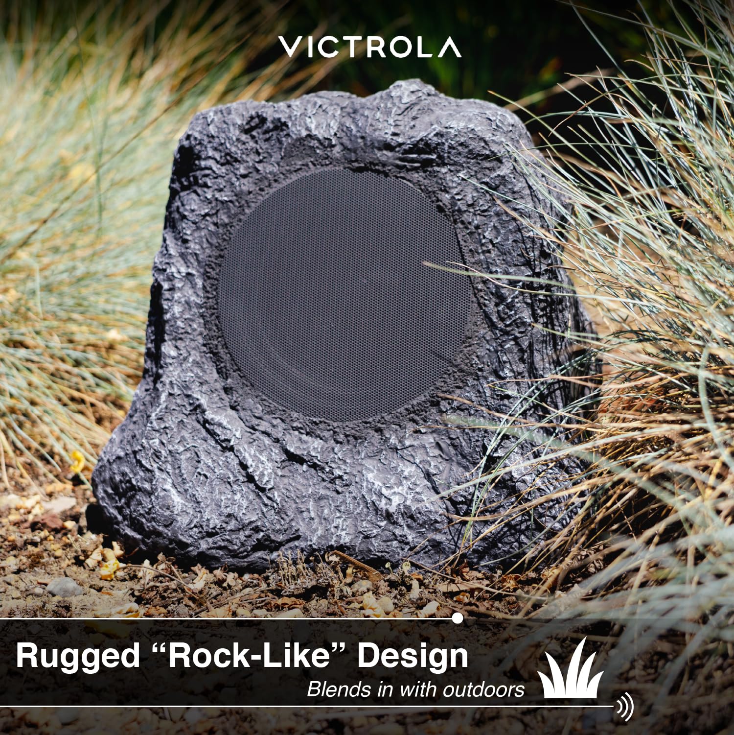 Foto 8 pulgar | Par De Altavoces Outdoor Rock Wireless Bluetooth Victrola - Venta Internacional.