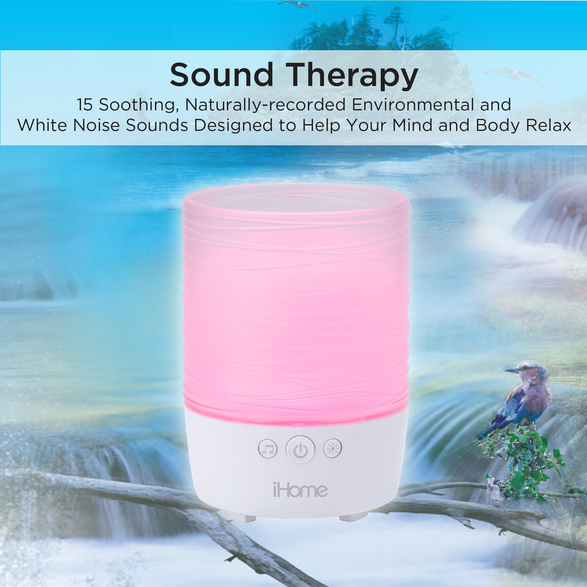 Foto 4 | Máquina De Sonido Ihome Zenergy Candle Con Altavoz Bluetooth - Venta Internacional.