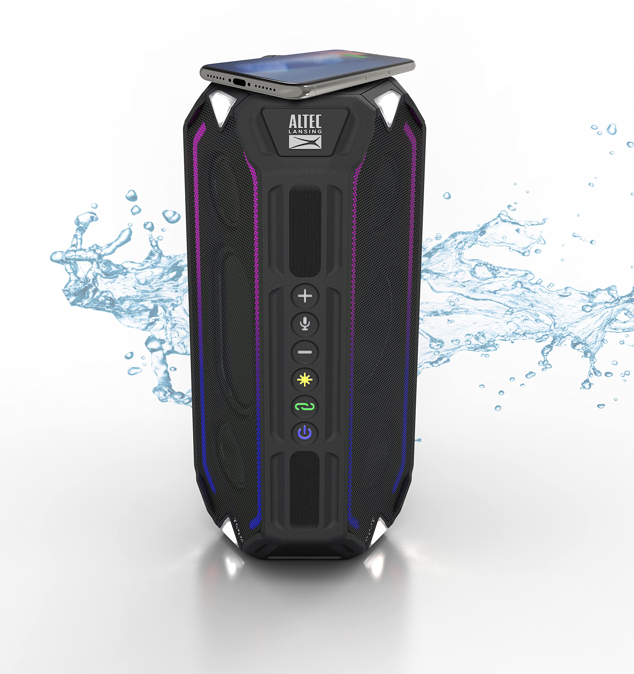 Foto 3 pulgar | Altavoz Bluetooth Altec Lansing Hydraboom Impermeable Negro - Venta Internacional.