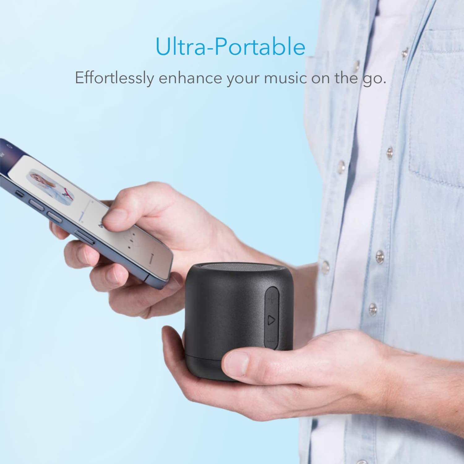 Foto 3 pulgar | Altavoz Bluetooth Anker Soundcore Mini Con 15 Horas De Reproducción - Venta Internacional.
