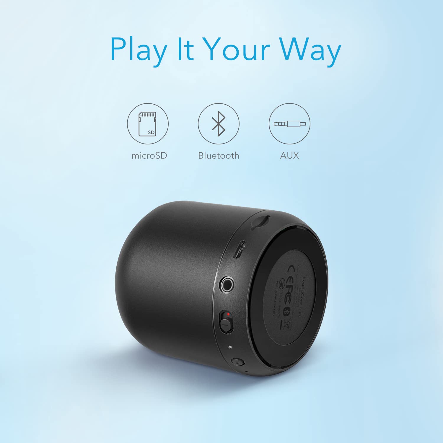 Foto 6 pulgar | Altavoz Bluetooth Anker Soundcore Mini Con 15 Horas De Reproducción - Venta Internacional.