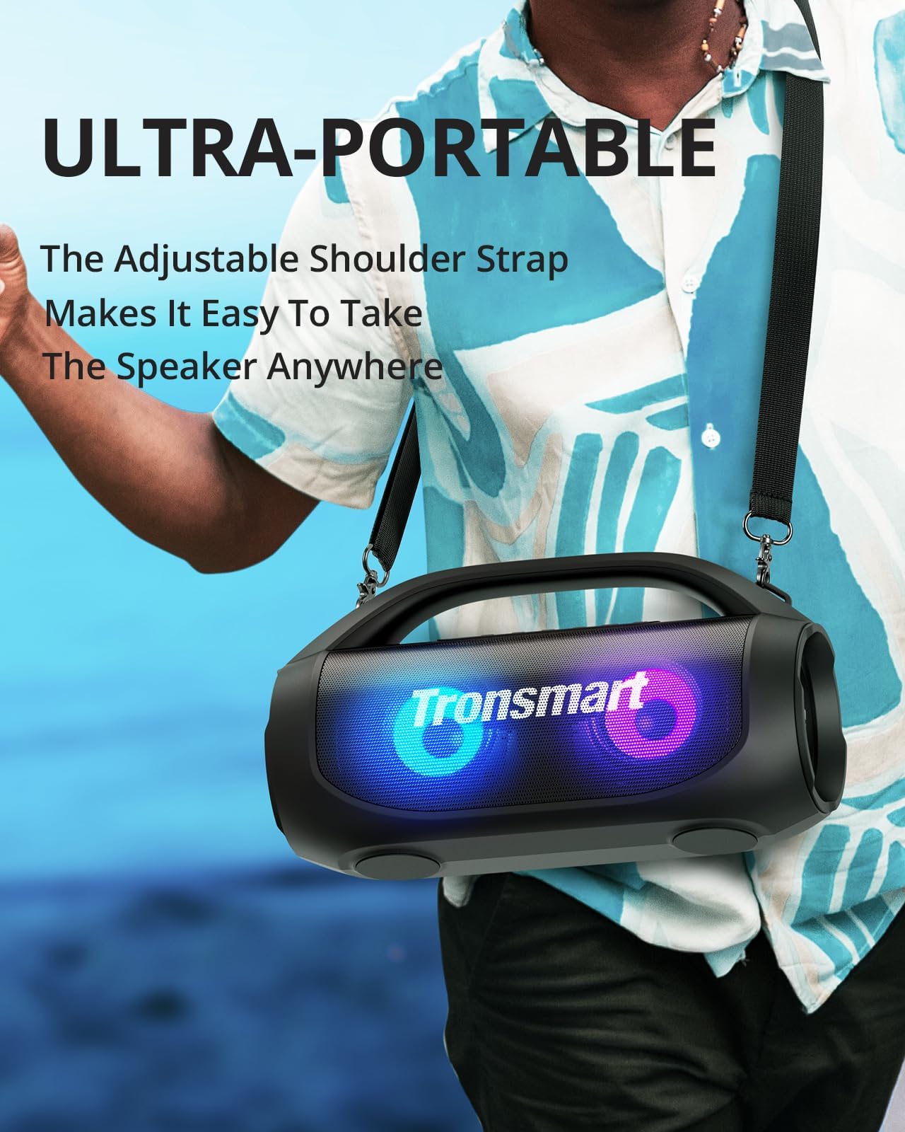 Foto 4 pulgar | Altavoz Bluetooth Portátil Tronsmart Bang Se 40w Ipx6 - Venta Internacional.