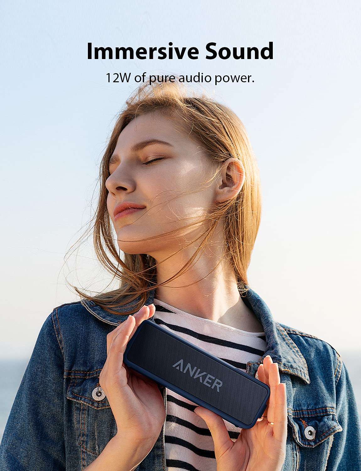 Foto 4 pulgar | Bocina Bluetooth Anker 12 w-Venta Internacional