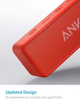 Foto 6 | Bocina Bluetooth Anker Soundcore 2 Portable Rojo - Venta Internacional