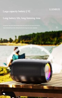 Foto 6 | Altavoz Bluetooth Ai Voice Multicolor Con Tarjeta/disco U - Venta Internacional.