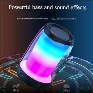 Foto 4 | Altavoz Bluetooth Pulse4 Mini, Dos Colores, Degradado Colorido - Venta Internacional.