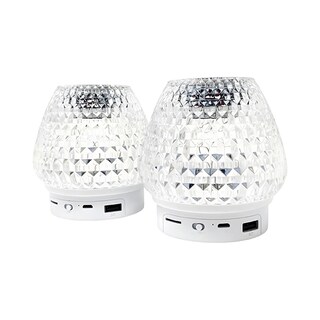 Foto 1 | Bocinas Inalámbricas Highlink Blancas 2 piezas
