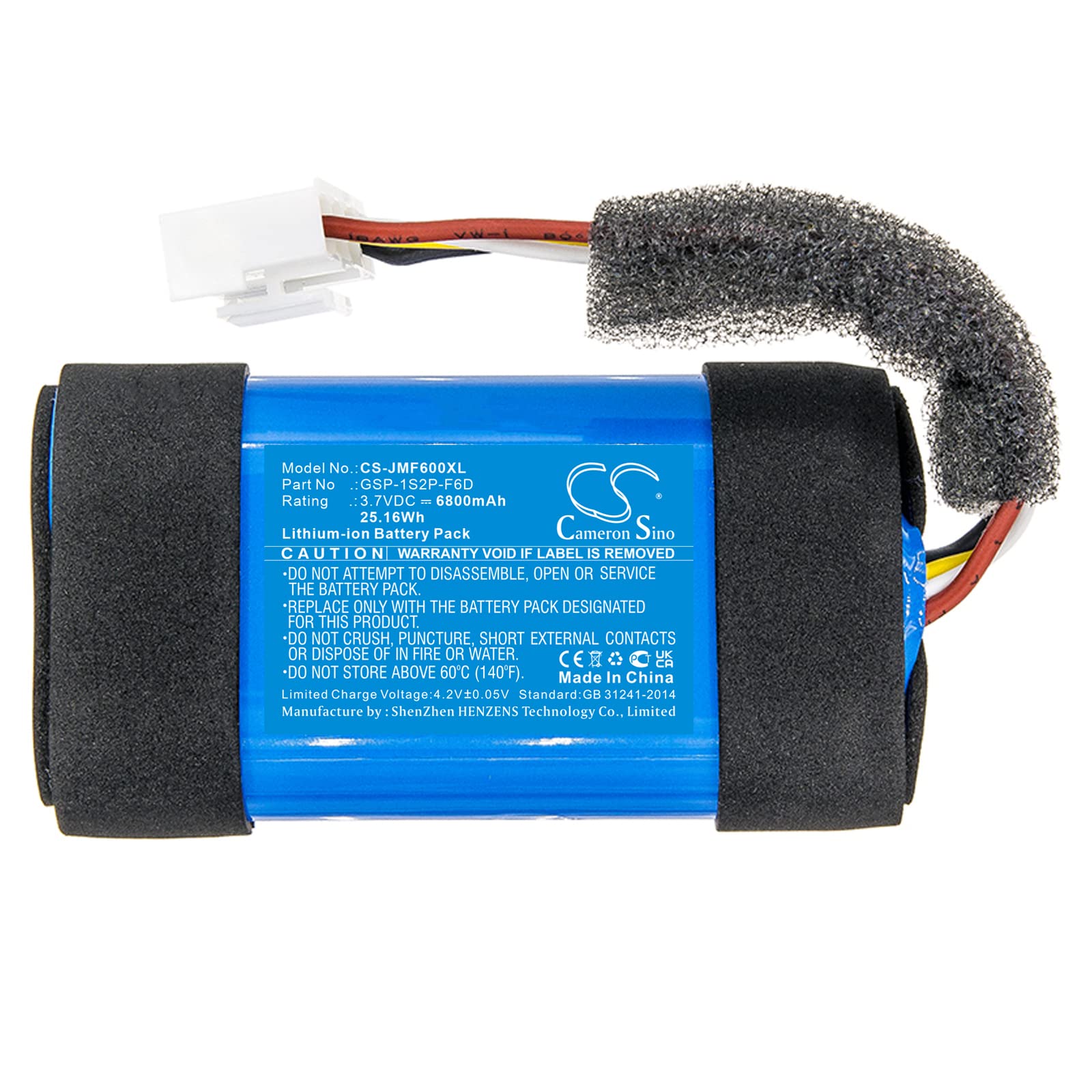Foto 3 | Batería De Repuesto Cameron Sino Kcde 6800 Mah Para Jbl Flip 6 - Venta Internacional.