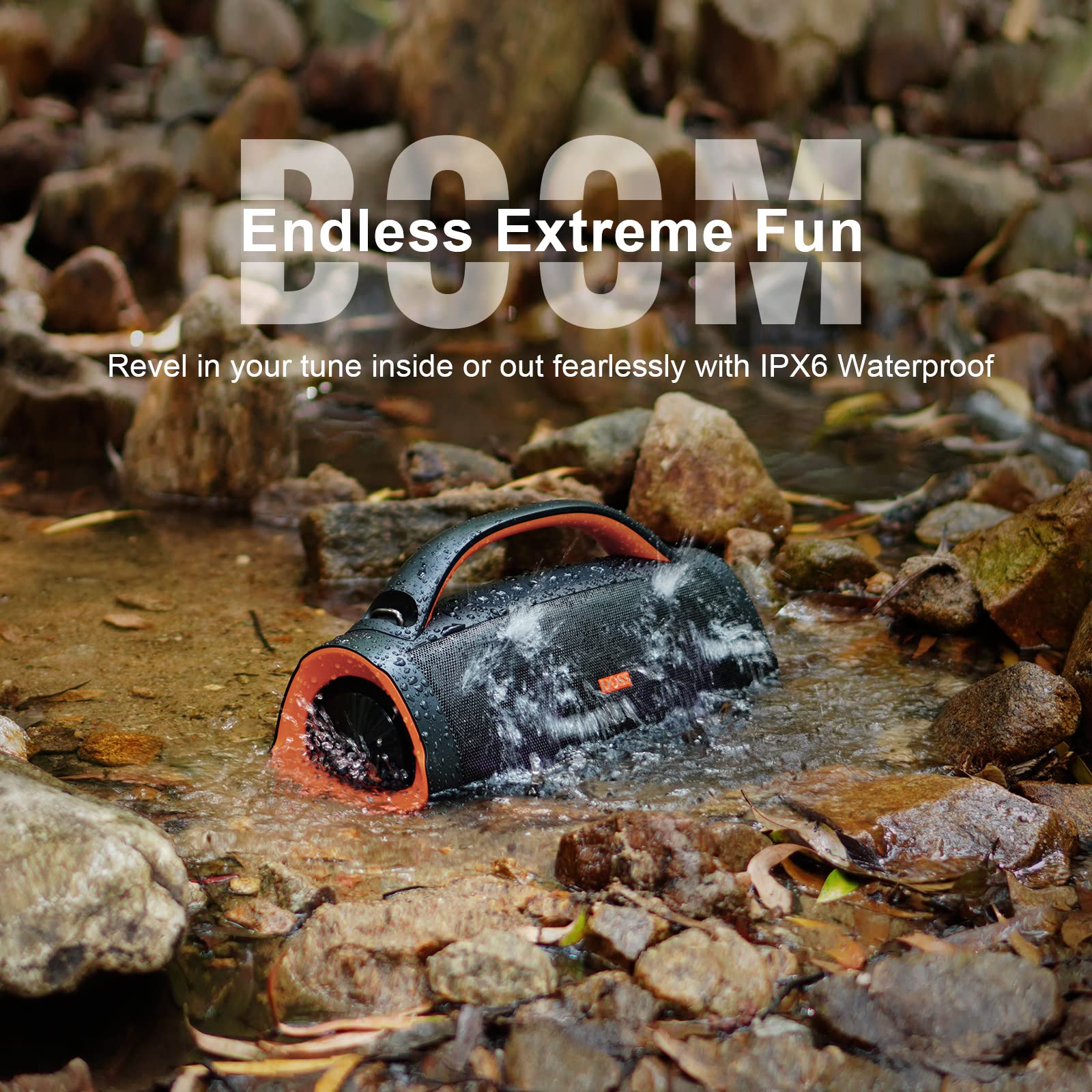 Foto 5 pulgar | Altavoz Exterior Doss Extreme Boom+ Ipx6 Impermeable 100w - Venta Internacional.