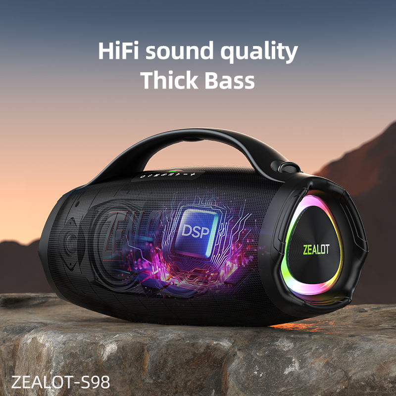 Foto 5 pulgar | Altavoz Bluetooth Zealot Boom Box 3 S98 De 160 W Con Ipx6 - Venta Internacional.