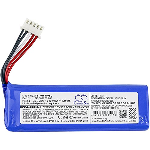 Foto 4 pulgar | Batería De Repuesto Cameron Sino Kcde 3000 Mah Para Jbl Bar 5.1 - Venta Internacional.