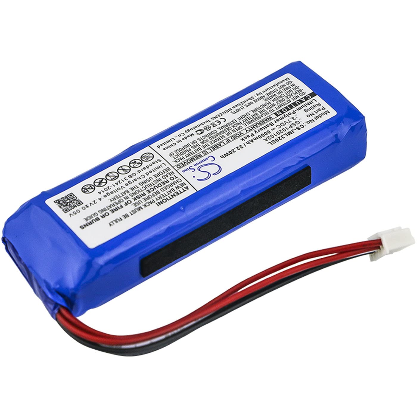 Foto 4 | Batería Cameron Sino Para Jbl Charge 3 2016, 6000 Mah/22,20 Wh - Venta Internacional.