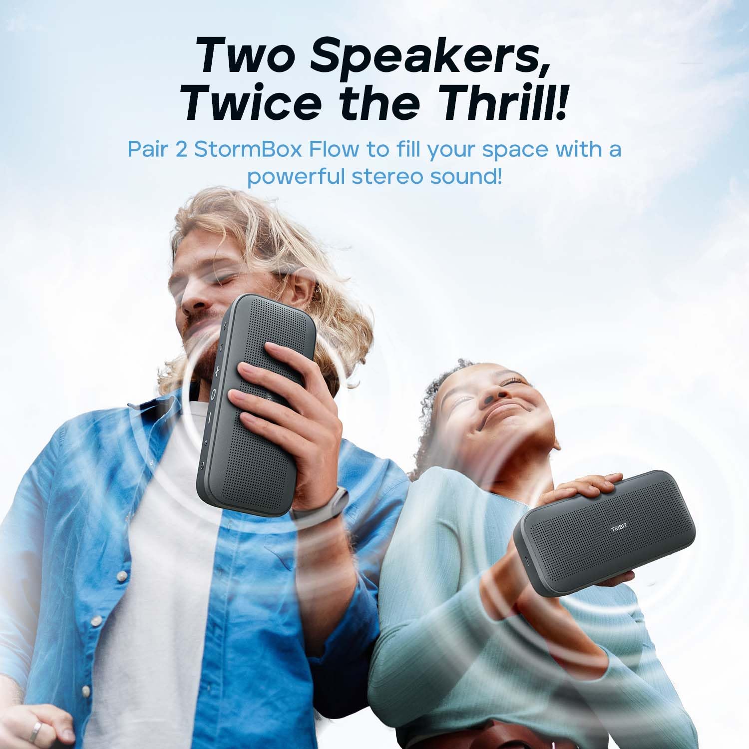 Foto 5 pulgar | Altavoz Bluetooth Tribit Stormbox Flow 25 W 30 H Playtime Ip67 - Venta Internacional.