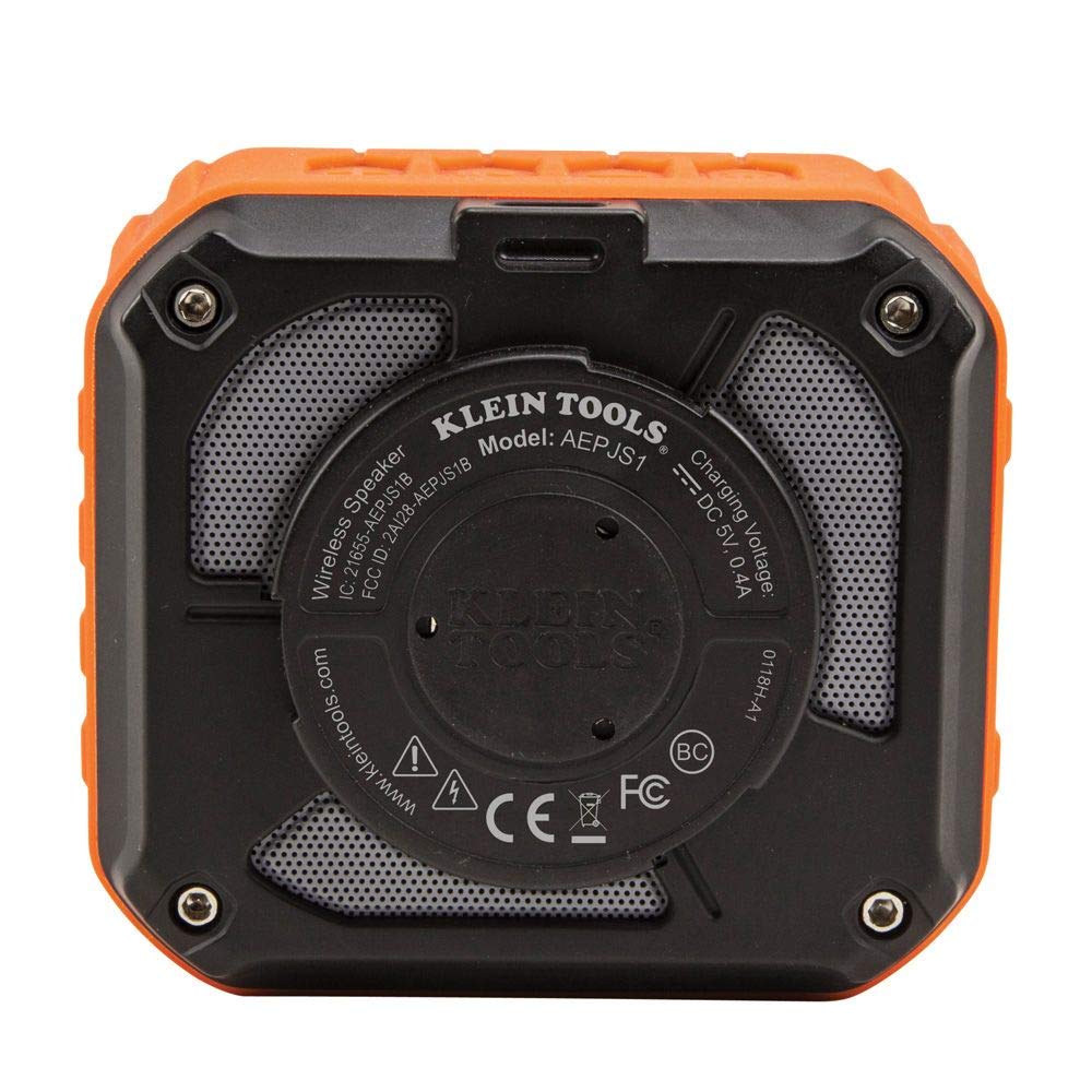 Foto 6 pulgar | Altavoz Bluetooth Klein Tools Aepjs1 Inalámbrico Ipx5 - Venta Internacional.