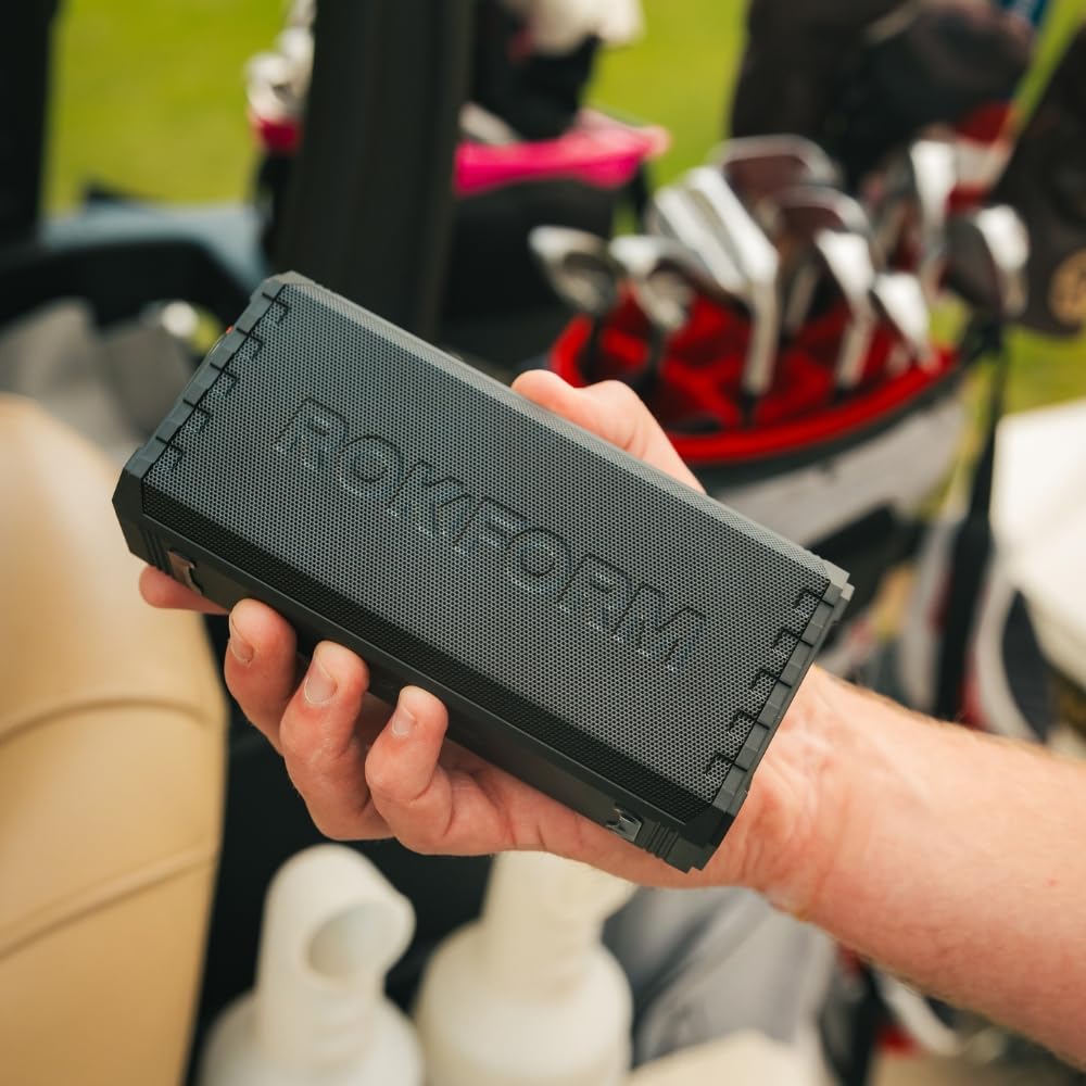 Foto 3 pulgar | Altavoz Portátil De Golf Rokform G-rok Magnético Resistente Al Agua - Venta Internacional.