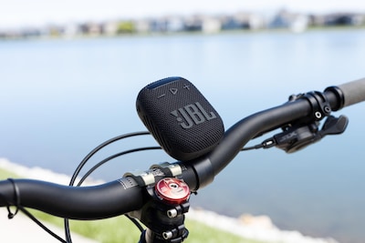Foto 5 | Altavoz De Manillar Bluetooth Jbl Wind 3 Fm (gris) - Venta Internacional.
