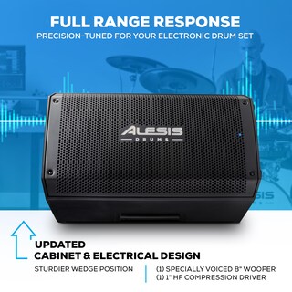 Foto 3 | Altavoz Amplificador De Batería Alesis Strike Amp 8 Mk2-2000w Con Bluetooth - Venta Internacional.