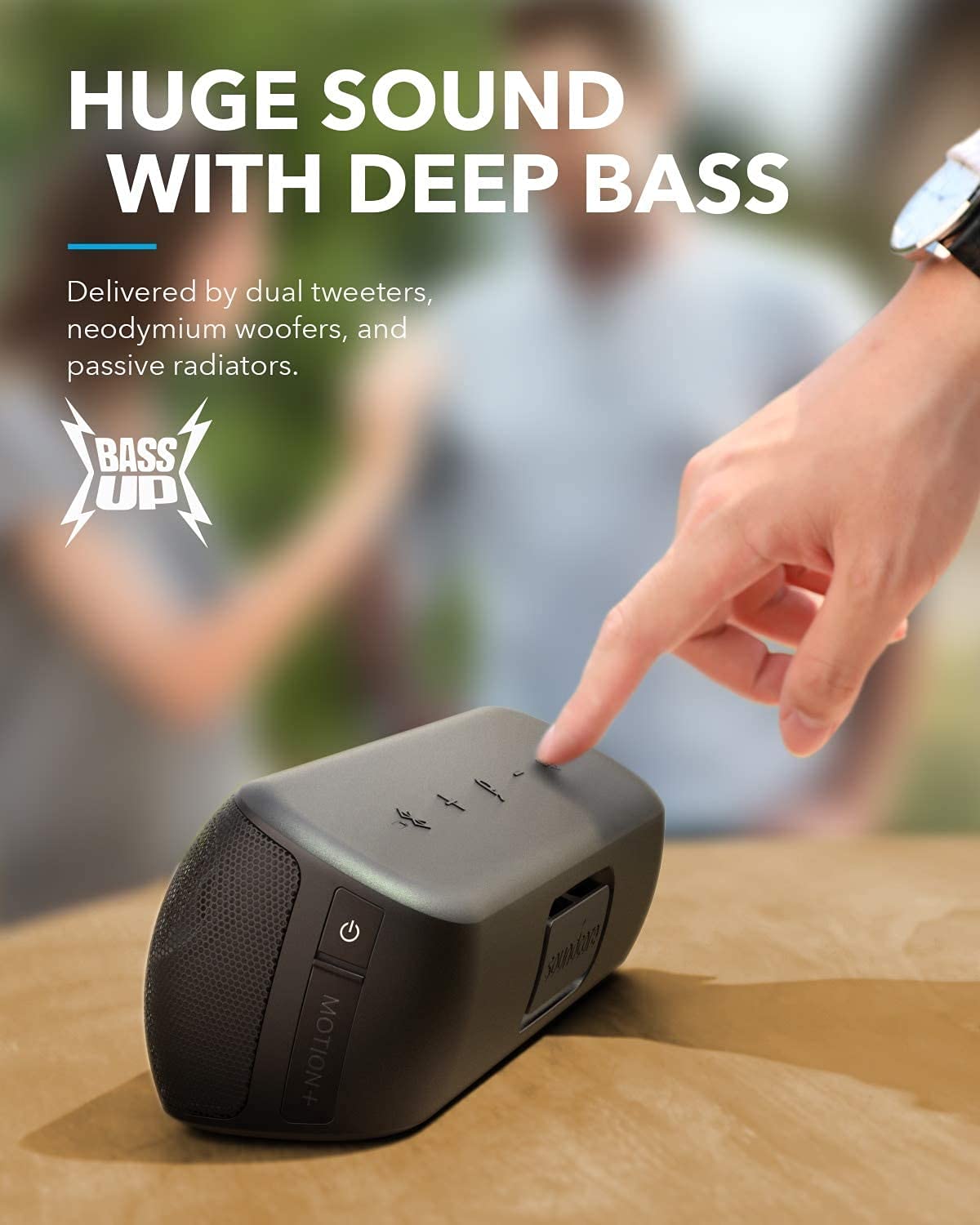 Foto 4 pulgar | Altavoz Bluetooth Anker Soundcore Motion+ Hi-res Audio De 30 W - Venta Internacional.